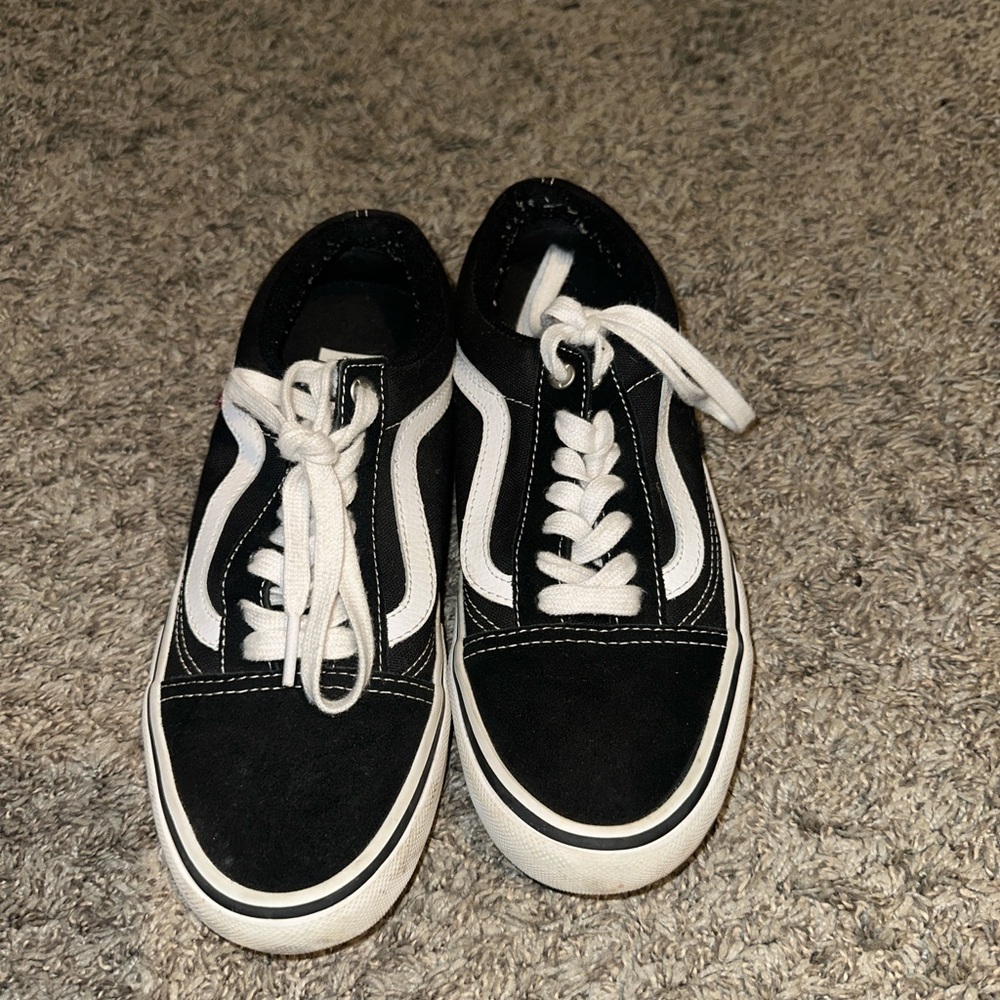 Old School Vans Black & White